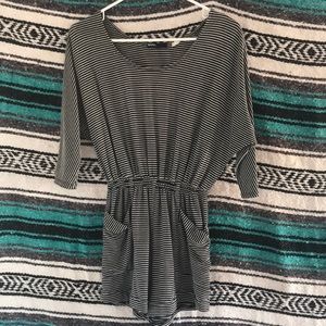 Urban Outfitters striped romper